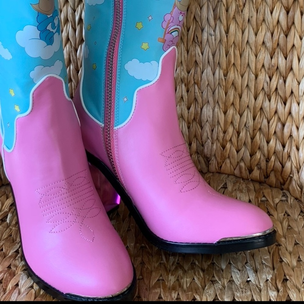 New Care Bears x Dolls Kill Cowboy Boots - Picture 10 of 10